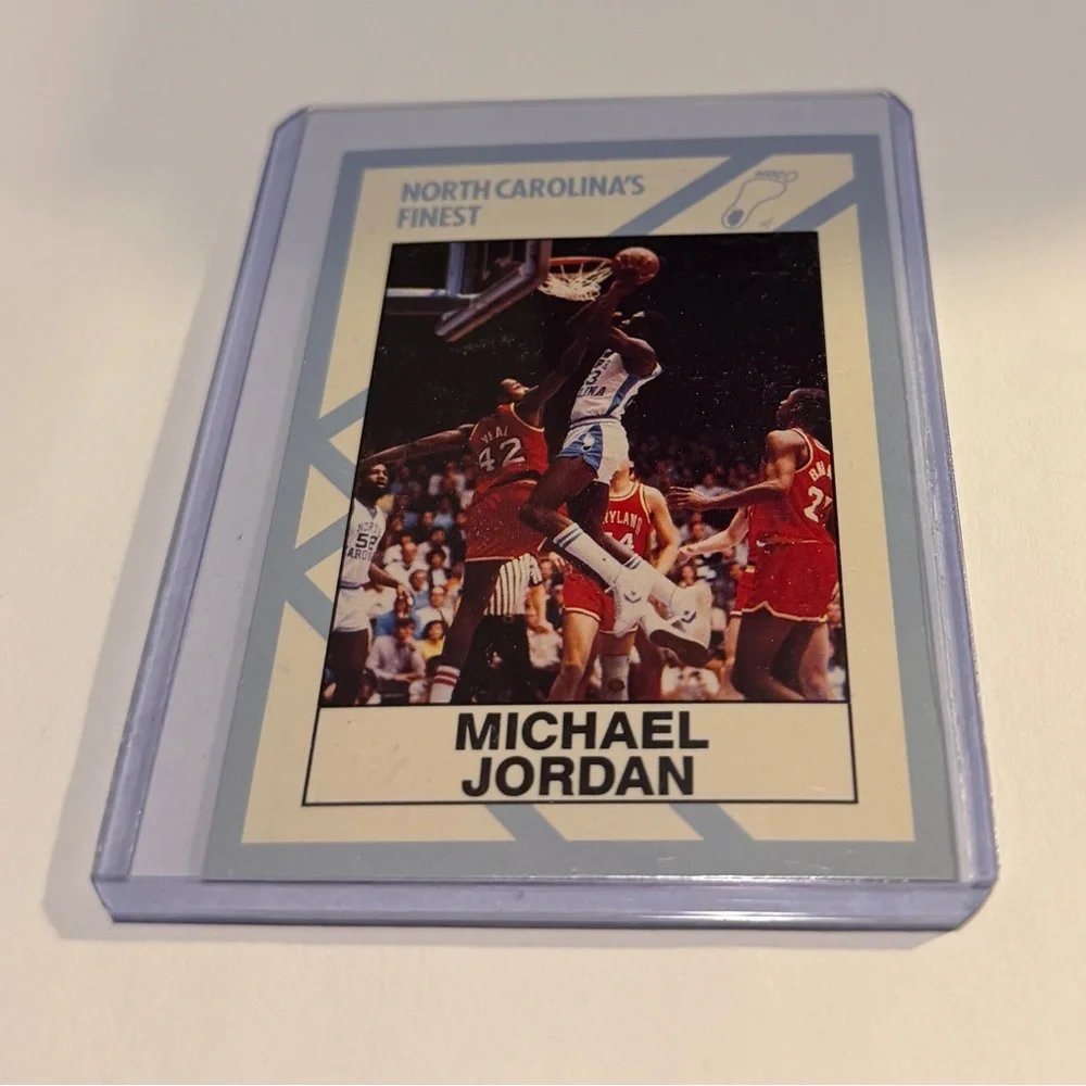 Michael Jordan 1990 North Carolina’s Finest # NC-1 Vintage Collectible - Picture 1 of 3